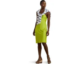 Платье-комбинация Featherweight Charmeuse от Lauren Ralph Lauren с разрезом