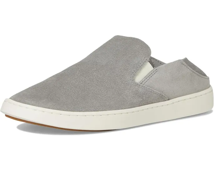 Сланцы OluKai Pehuea Luxe из замши с откидной пяткой