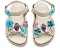 Детские сандалии Kurt Geiger London Mini Kensington Flower на липучке