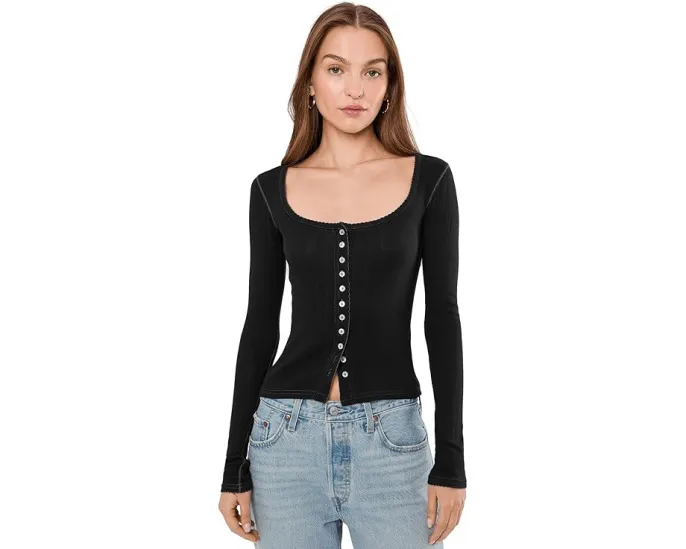 Блуза End Game Pointelle с длинным рукавом от Free People