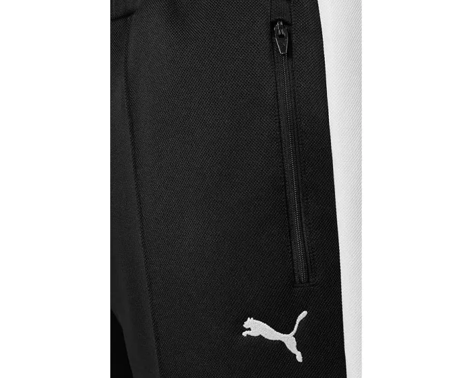 Брюки PUMA T7 Always On Relaxed Track с молниями на карманах и классическими полосками T7