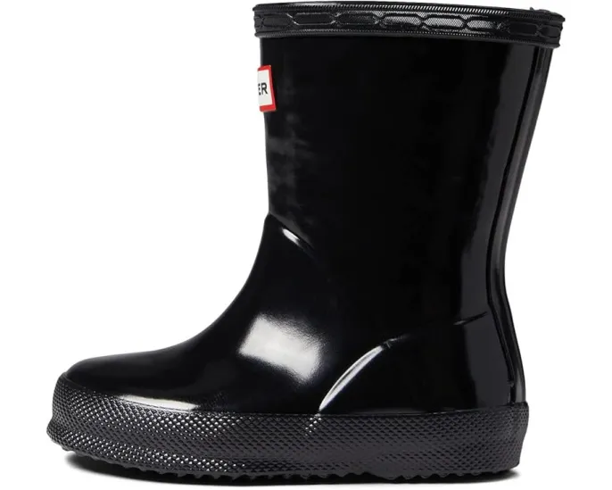 Детские сапоги Hunter First Classic Gloss для лужа с круглым носком