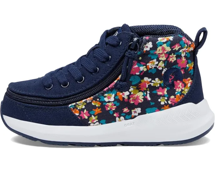 Кроссовки BILLY Goat Classic High для малышей с цветочным принтом и молнией