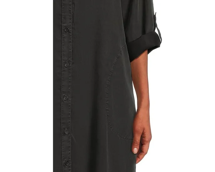 Платье-рубашка Mod-o-doc с длинными рукавами и манжетами на пуговицах