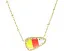 Короткое колье Kendra Scott Candy Corn Pendant с камнем магнезит