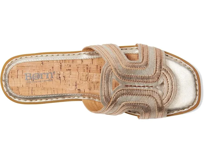 Born Hyannis сланцы с квадратным носком и пробковой стелькой