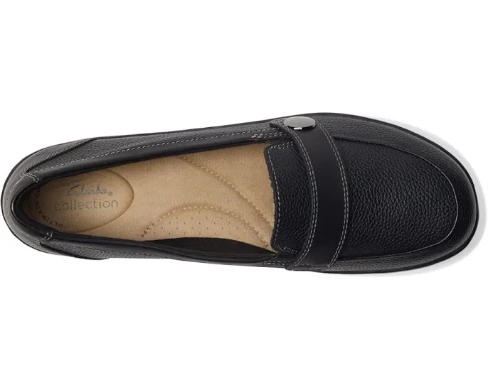 Слипоны Clarks Cora Daisy с декоративным ремешком и стелькой OrthoLite
