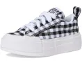 Детские кеды Converse Cruise Checkered с клетчатым принтом на платформе
