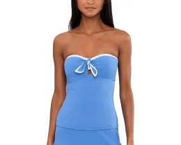 Топ Tommy Bahama Island Cays Cabana Tie Bandini с чашками и защитой UPF 50+