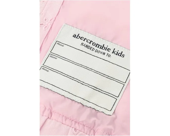 abercrombie kids куртка бомбер Eyelet с цветочным рисунком