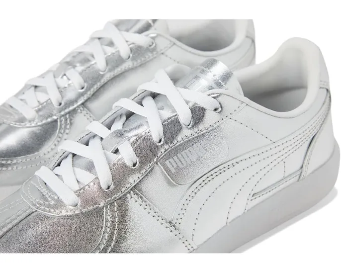 Детские кроссовки Puma Palermo Chrome с Т-образным мыском и контрастными вставками