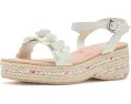 Детские сандалии Steve Madden Kids Dori с цветочными аппликациями и подошвой в стиле эспадрилий