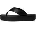 Кожаные шлепанцы Leather Platform Flip Flop от Tory Burch на платформе