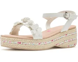 Детские сандалии Steve Madden Kids Dori с цветочными аппликациями и подошвой в стиле эспадрилий