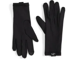 Тонкие перчатки Arc'teryx Rho с влагоотводящими свойствами
