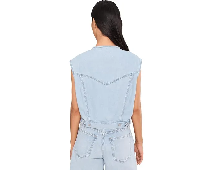 Levi's Premium безворотниковый жилет Collarless Shrunken 90s из хлопка и TENCEL Lyocell