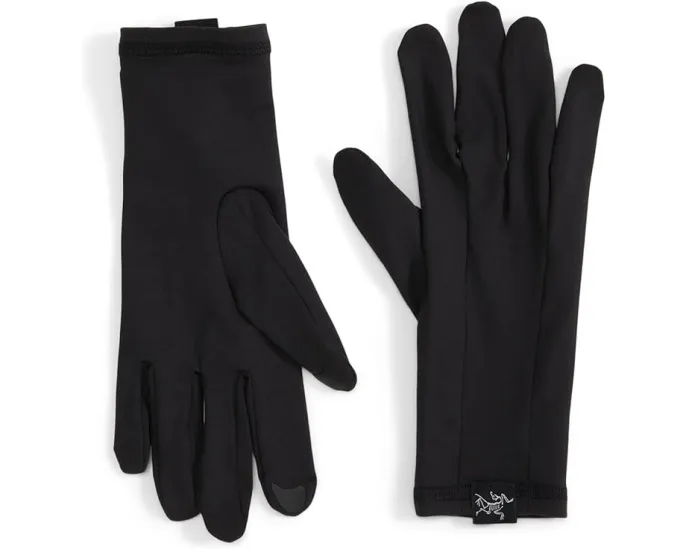 Тонкие перчатки Arc'teryx Rho с влагоотводящими свойствами