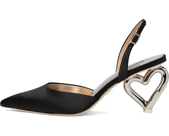 Туфли Badgley Mischka Lucille с острым носком и каблуком в форме сердца