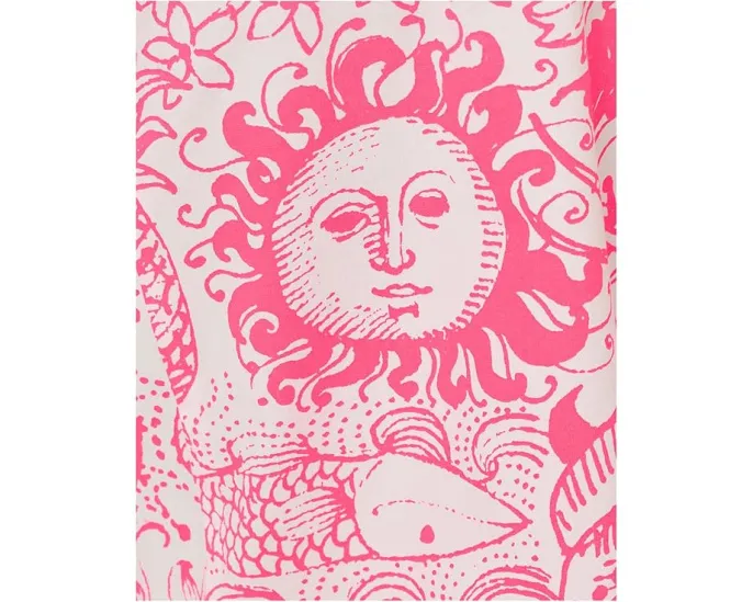 Кюлоты Mandalay Crop Pants от Lilly Pulitzer с завышенной талией и широкими брючинами