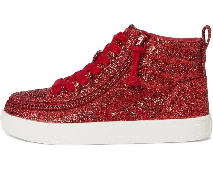 Детские высокие кроссовки BILLY CS High Top с молнией по всей длине и круглым носком