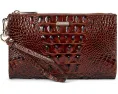 Brahmin Melbourne Daisy клатч на молнии с ремешком на запястье