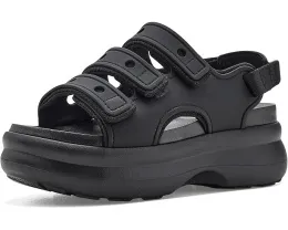 Босоножки Crocs Soho Sport Platform на платформе с тремя ремешками
