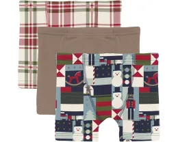 Набор из 3 боксеров Kickee Pants Kids с принтом