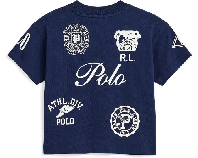 Детская футболка Polo Ralph Lauren Big Fit с логотипом