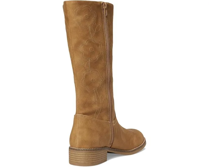 Ботинки Steve Madden Kids Riggs до колена с квадратным носком