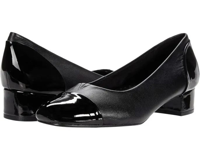 Туфли-лодочки Trotters Daisy с мыском из экокожи на устойчивом каблуке