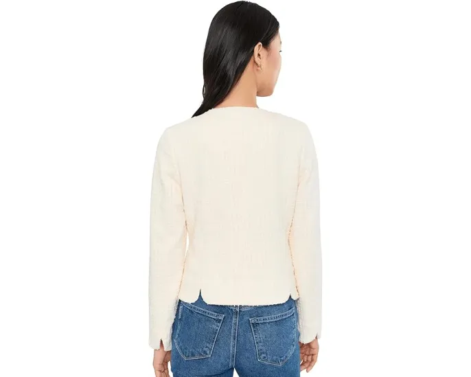 Жакет Liverpool Los Angeles без воротника с фигурным краем и клапанами