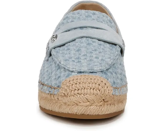 Лоферы Sam Edelman Kai 2 с кожаным верхом и деталью эспадрильи
