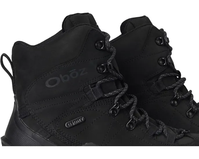 Зимние треккинговые ботинки Oboz Bridger Insulated Waterproof 8 дюймов с мембраной B-Dry