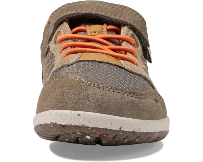 Кроссовки Merrell Bare Steps A83 для малышей с кожаным верхом и застежкой на липучке