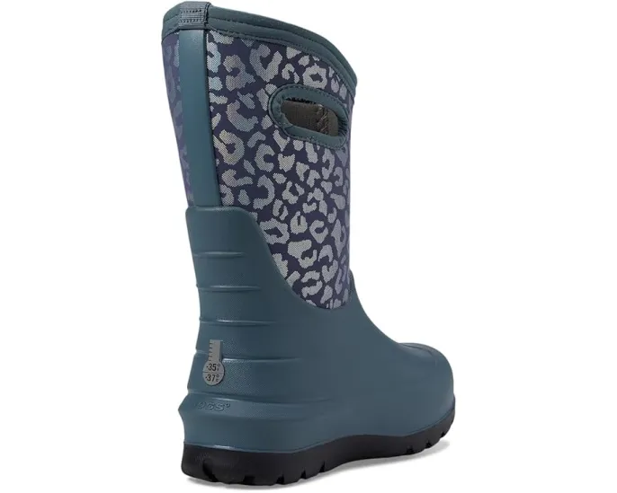 Детские сапоги Bogs Neo Classic с принтом леопарда и утеплением Neo Tech