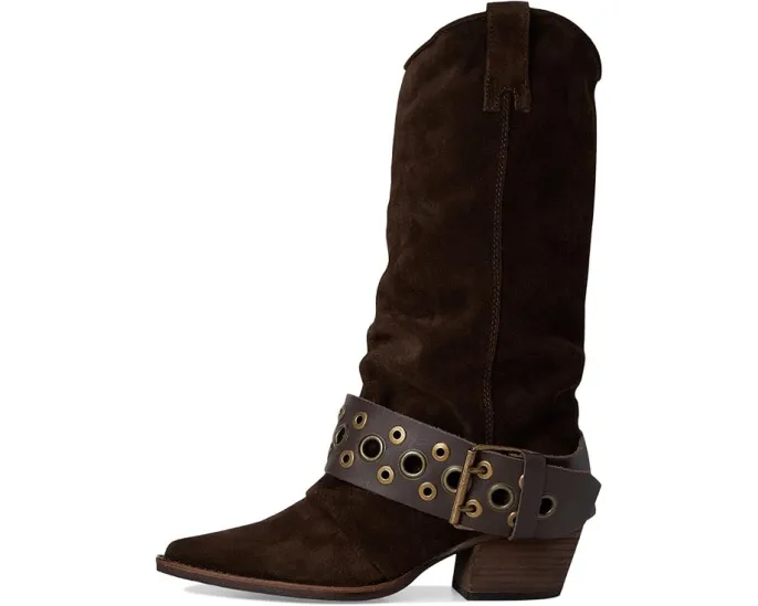 Ботинки Steve Madden Ashwood в вестерн-стиле из замши