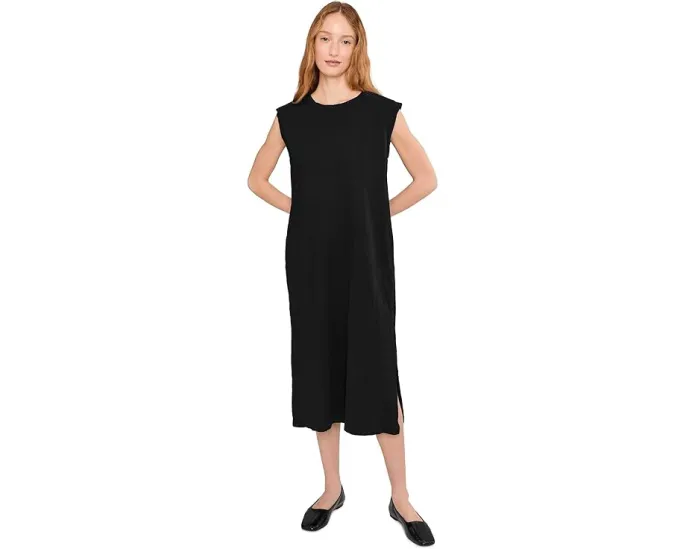 Платье Mod-o-doc с короткими рукавами и разрезами по бокам в колоннообразном силуэте