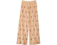 Широкие брюки Chaser Kids Reindeer Snow с принтом оленей и эластичным поясом для малышей и детей