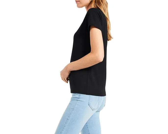 NIC+ZOE Футболка Perfect Knit Crew Neck с круглым вырезом