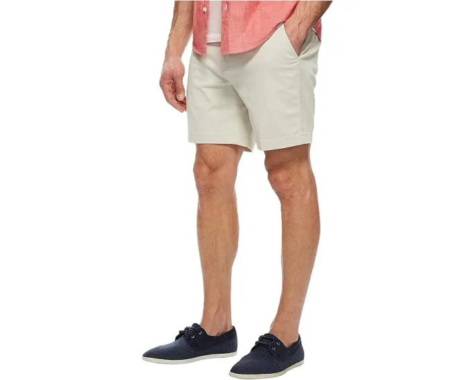 Шорты Stretch Twill Classic Fit Performance Deck с четырьмя карманами Nautica