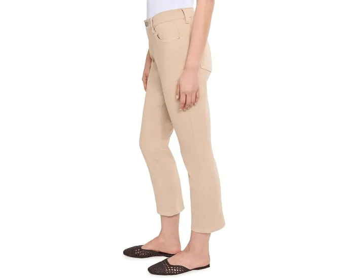 Джинсы Eileen Fisher Petite Garment Dyed Cotton Stretch Denim Ankle Kick с высокой посадкой