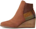 Ботильоны TOMS Sadie с принтом под животное и клиновидной подошвой
