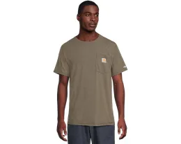 Футболка Carhartt Force Relaxed Fit Midweight с карманом и защитой UPF 25+