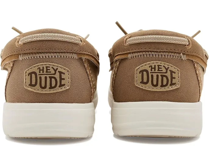 Hey Dude Kids Wells Classic легкие повседневные ботинки с эластичными шнурками