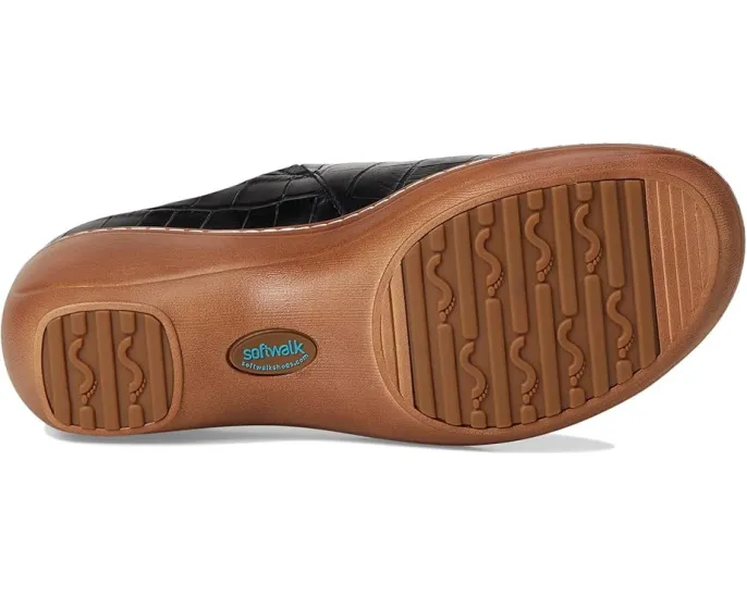 Мокасины SoftWalk Madison на платформе из натуральной кожи