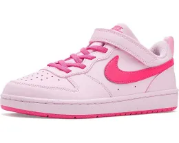 Кроссовки Nike Kids Court Borough Low Recraft BP с водоотталкивающей пропиткой и липучкой