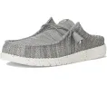 Кроссовки Hey Dude Wally Slip Stretch Sox с эластичными шнурками и технологией Flex & Fold