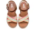 Детские сандалии Mia Kids Zhella на танкетке с плетеными ремешками