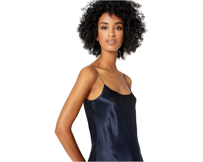 Платье Vince Slip Dress силуэта А-силуэт с регулируемыми бретелями
