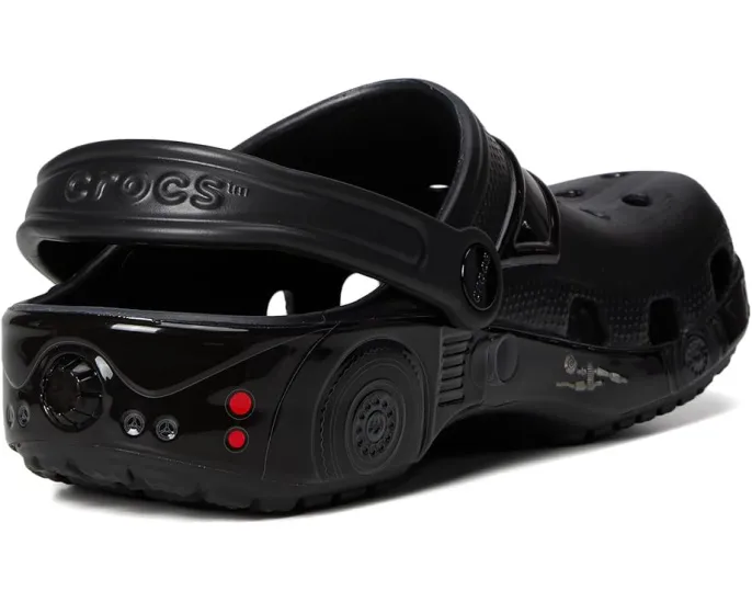 Кроксы Crocs Batman Batmobile Classic Clogs для детей с тематическим принтом